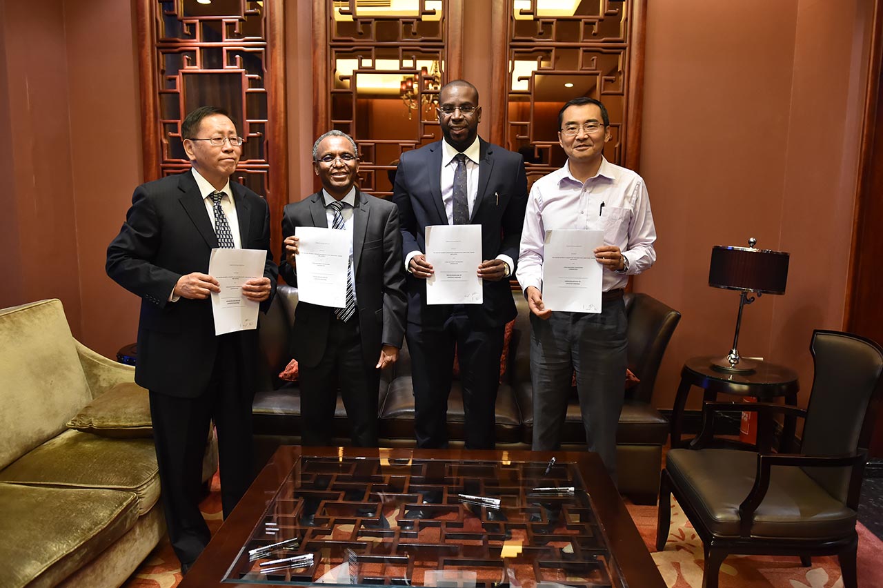 Sheikh Mohamed Bayorh, signing of MOU