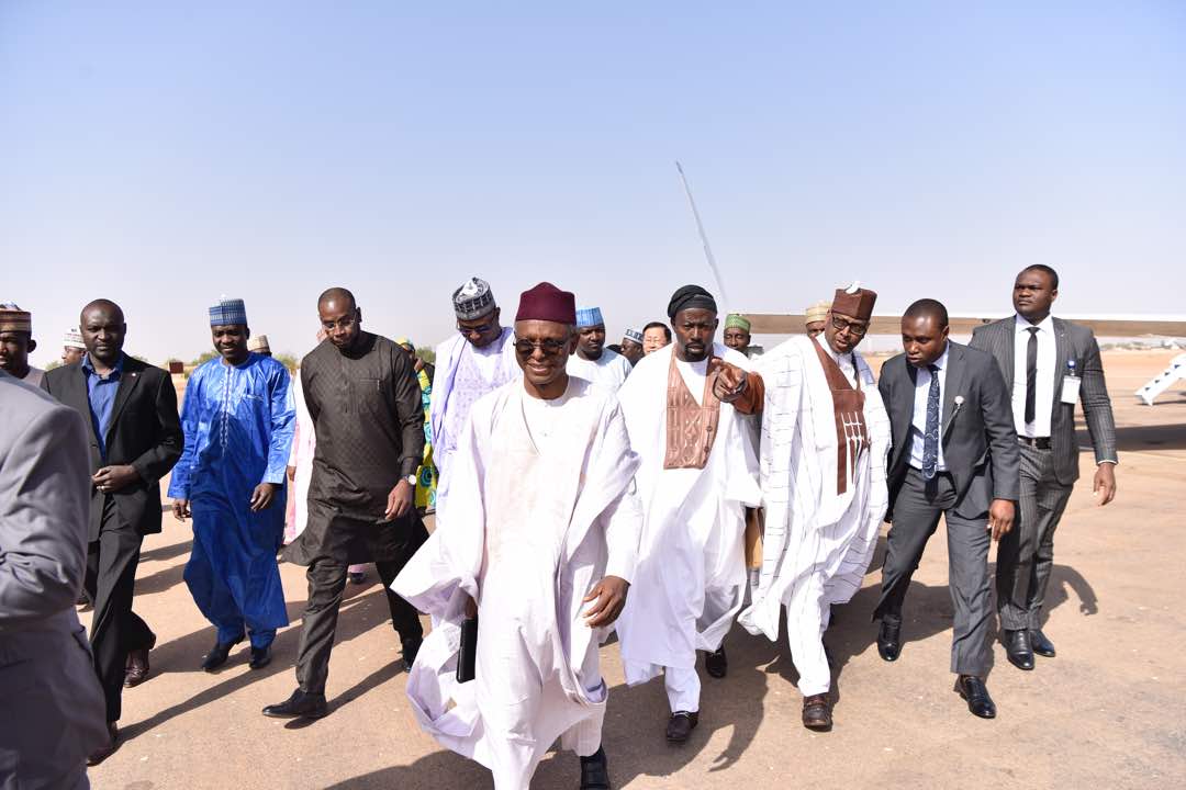 Sheikh Mohamed Bayorh and Niger Minister of Petroleum / Sheikh Mohamed Bayorh Niger Republic Nasir El Rufai